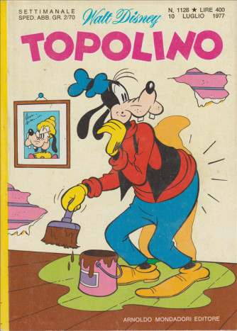 Topolino - Walt Disney - ARNALDO MONDADORI EDITORI - Numero 1128