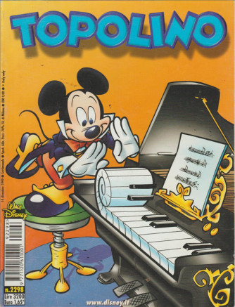 Topolino - Walt Disney - Numero 2298