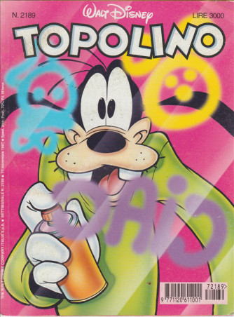 Topolino - Walt Disney - Numero 2189