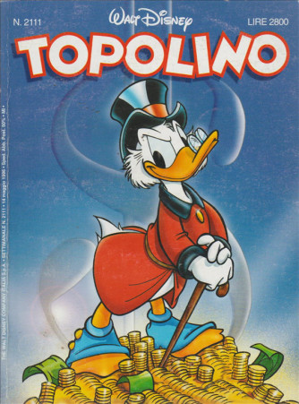 Topolino - Walt Disney - Numero 2111
