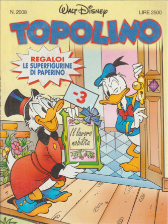 Topolino - Walt Disney - Numero 2008