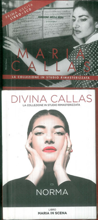Divina Callas - Callas Remastered Prima  uscita libro +3CD