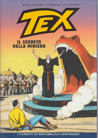 Tex Collezione Storica a colori - Il segreto della miniera #16 - I fumetti di Repubblica