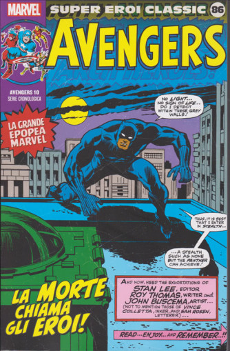 Super Eroi Classic -Avengers - n. 86 - settimanale - 