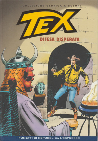 Tex Collezione Storica a colori - Difesa disperata #51 - I fumetti di Repubblica