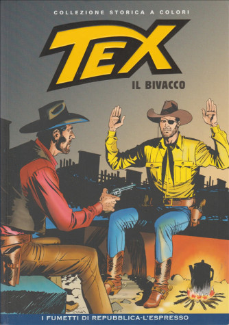 Tex Collezione Storica a colori - Il bivacco #49 - I fumetti di Repubblica