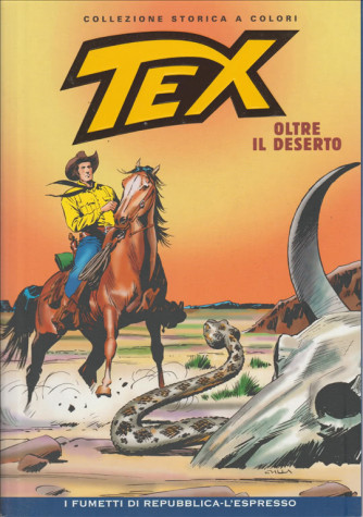 Tex Collezione Storica a colori - Oltre il deserto #31 - I fumetti di Repubblica