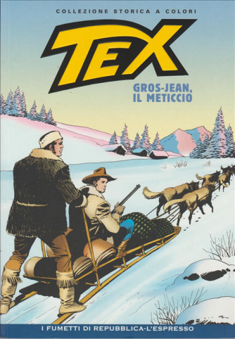 Tex Collezione Storica a colori - Gros-Jean, il meticcio #06 - I fumetti di Repubblica