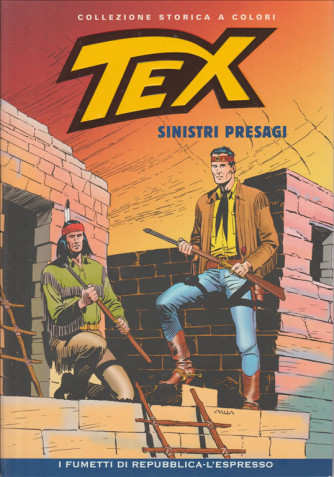 Tex Collezione Storica a colori - Sinistri presagi #34 - I fumetti di Repubblica