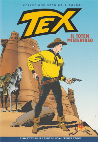 Tex Collezione Storica a colori - Il totem misterioso #1 - I fumetti di Repubblica