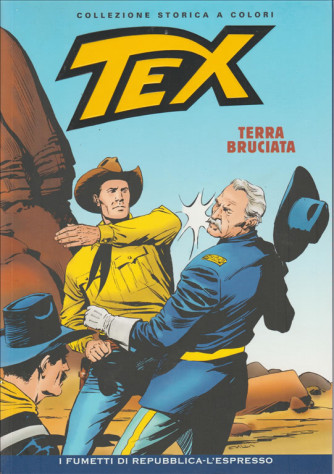 Tex Collezione Storica a colori - Terra bruciata #26 - I fumetti di Repubblica