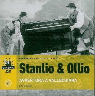 DVD Stanlio & Ollio Avventura a Vallechiara-24 cinema DVD " il sole 24 Ore