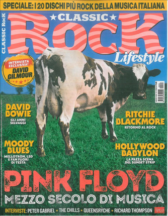 Classic Rock Lifestyle - Pink Floyd - mensile n. 35 Ottobre 2015