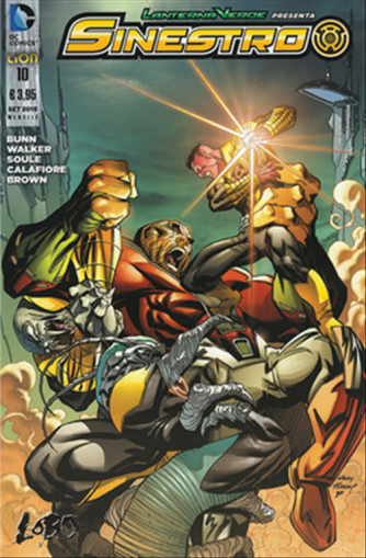 Lanterna Verde Presenta: Sinestro 10 - DC Comics lion