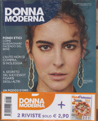 Donna Moderna + Giallo Zafferano - n. 1 - 19 dicembre 2018 - 2 riviste