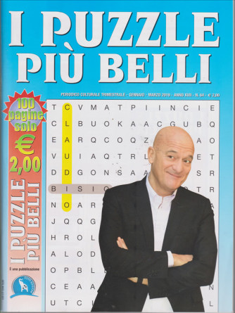 I Puzzle Piu' Belli - n. 64 - trimestrale - gennaio - marzo 2019 - 100 pagine