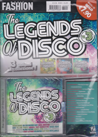 Music Fashion Var.68 - The Legends Of Disco - vol. 3 - rivista + cd - 