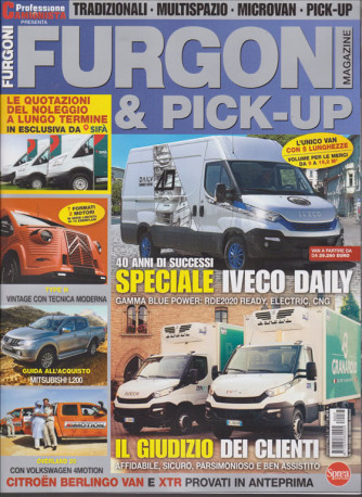 Furgoni Magazine & Pick-up - n. 37 - bimestrale - dicembre - gennaio 2019