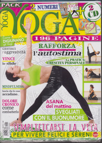 Vivere lo yoga pack - n. 3 - bimestrale - gennaio - febbraio 2019 - 2 numeri + 2 cd - 196 pagine