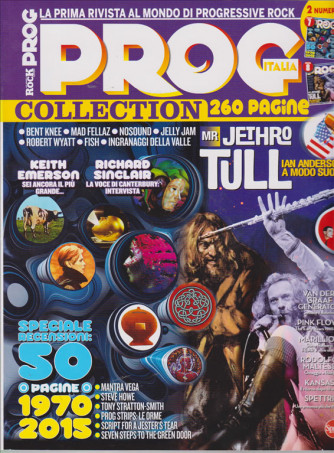 Prog Anthology - Rock collection - n. 3 - bimestrale - febbraio - marzo 2019 - 2 numeri da collezione - 260 pagine