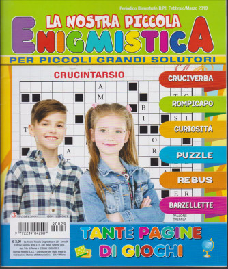 La Nostra Piccola Enigmistica - n. 29 - bimestrale - febbraio - marzo 2019 - 