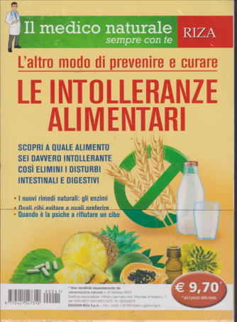 Alimentazione naturale - Le intolleranze alimentari - n. 41 - febbraio 2019 - 