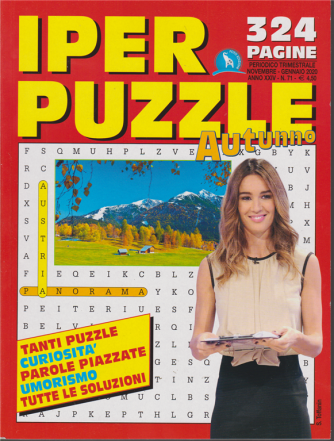 Iper Puzzle Autunno - n. 71 - trimestrale - novembre - gennaio 2020 - 324 pagine