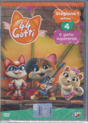 I Dvd Di Sorrisi Collection n. 25 -44 Gatti - Stagione 1 volume 4 - Il gatto supereroe