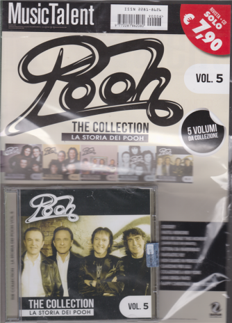 Music Talent - Pooh the collection - La storia dei Pooh - vol. 5 - rivista + cd