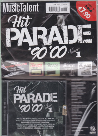 Music Talent - Hit Parade 90'00 - volume 1 - rivista + cd - 