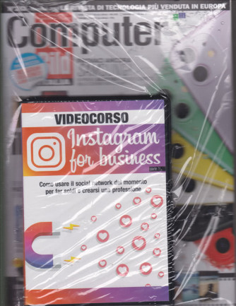 Computer Bild Gold - n. 262 - + Videocorso Instagram for business - novembre 2019 - mensile