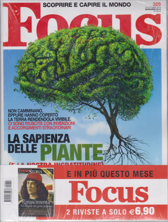 Focus + Focus storia - n. 325 - 22 ottobre 2019 - novembre 2019 - 2 riviste