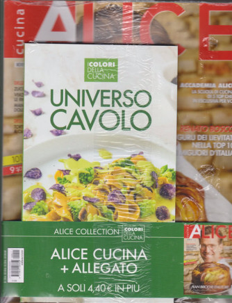 Alice Cucina Gadget - Universo Cavolo - I colori della cucina - n. 11 - novembre 2019 - 2 riviste