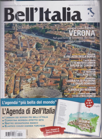 Bell'italia+ Agenda 2020 - n. 403 - mensile - novembre 2019 - rivista + Agenda 2020