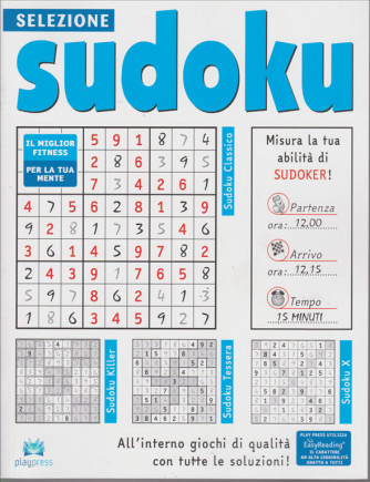 Selezione Sudoku - n. 28 - bimestrale - 28/10/2019