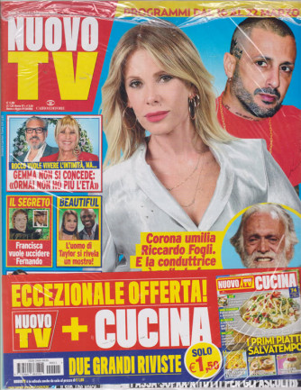 Nuovo Tv + - Nuovo Cucina - n. 11 - 19 marzo 2019 - settimanale - 2 riviste