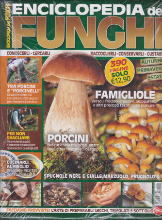 Il Mio Giardino - annuale - novembre - dicembre 2019 - Enciclopedia dei funghi - 3 riviste