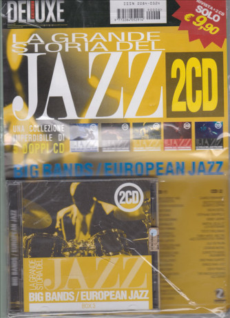 La grande storia del jazz - rivista + 2 cd - Big bands european jazz