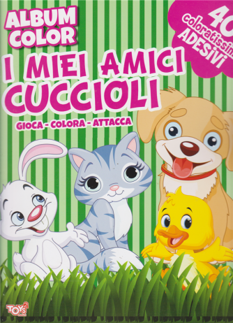 Toys2 Gioca E Colora - I Miei Amici Cuccioli - n. 35 - 24 ottobre 2019 - bimestrale