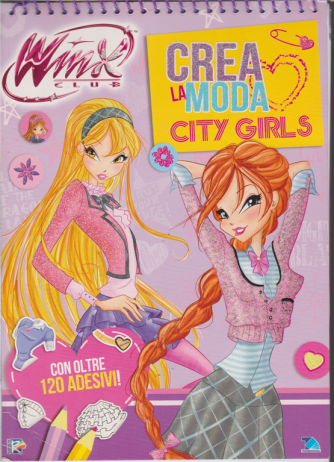 Tridi Activity - Winx Club Crea La Moda city girls - n. 22 - 20/11/2019 - bimestrale - 
