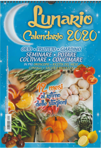 Lunario / Calendario  2020 cm. 29 x42 c/spirale