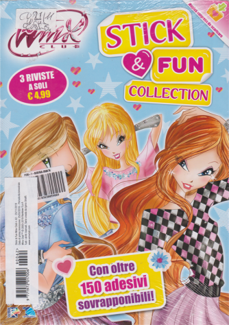 Winx Club Stick Fun Collection - n. 62 - 25/11/2019 - bimestrale - 3 riviste