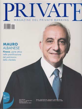 Private Magazine del private banking - n. 11 - novembre 2019 - mensile