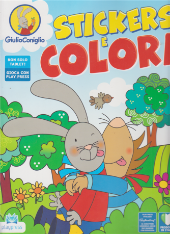 Giulio Coniglio - Stickers e colori - n. 4 - dicembre 2019 - gennaio 2020 - bimestrale