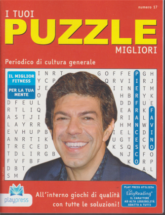 I tuoi puzzle migliori - n. 17 - bimestrale - 6/12/2019 - Pierfrancesco Favino