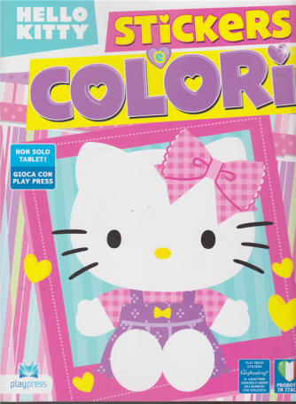Hello Kitty Stickers colori - n. 16 - dicembre 2019 - gennaio 2020 - bimestrale