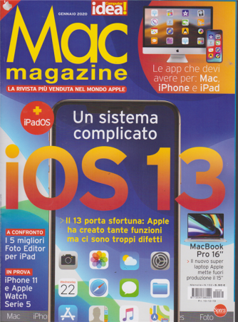 Mac Magazine - gennaio 2020 - n. 132 - mensile