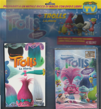 TROLLS "La storia" + DVD  TROLLS: MISSIONE VACANZE by DreamWorks