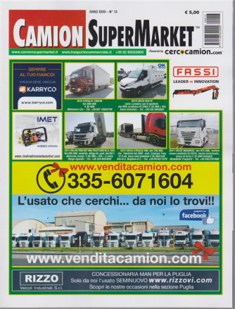 Camion SuperMarket - Mensile n. 13 Dicembre 2019