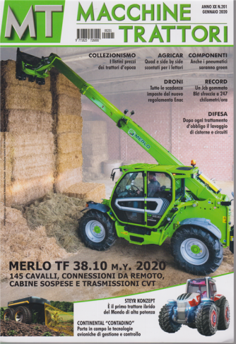 MT Macchine trattori - n. 201 - gennaio 2020 - mensile
